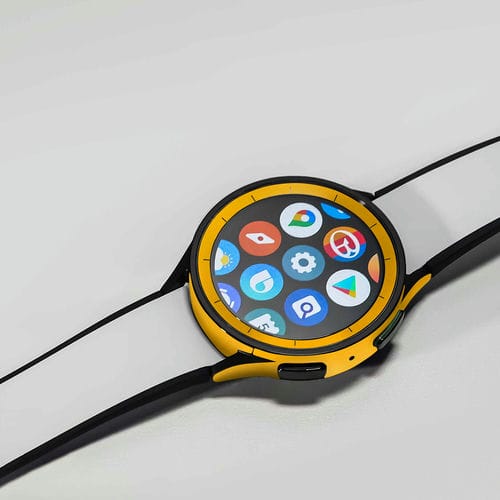 Samsung_Watch5 Pro 45mm_Matte_Deep_Mustard_4